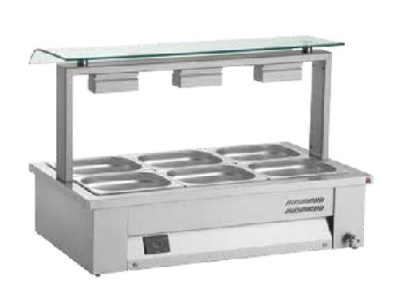 Bain marie 3 GN 1/1